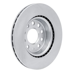 Volkswagen Jetta Brake Rotor (1) - Front - R1 Concepts - Plain - `05-`15